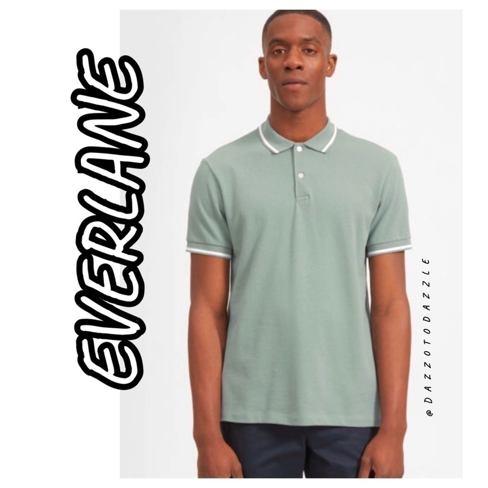 Everlane Green Polo Shirt